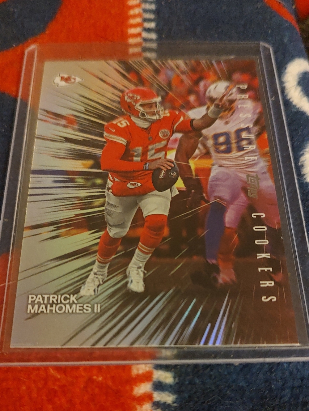 Mahomes  Football Trading Card